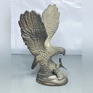 Hampshire Genuine Silverplated Bald Eagle Sculpture